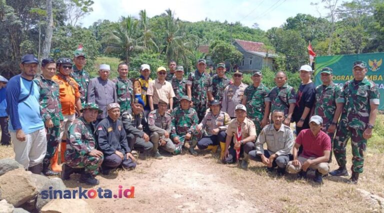 Kabaglog TNI Tinjau Progres Pembangunan Jembatan Merah Putih, Pastikan Dukungan Logistik Lancar