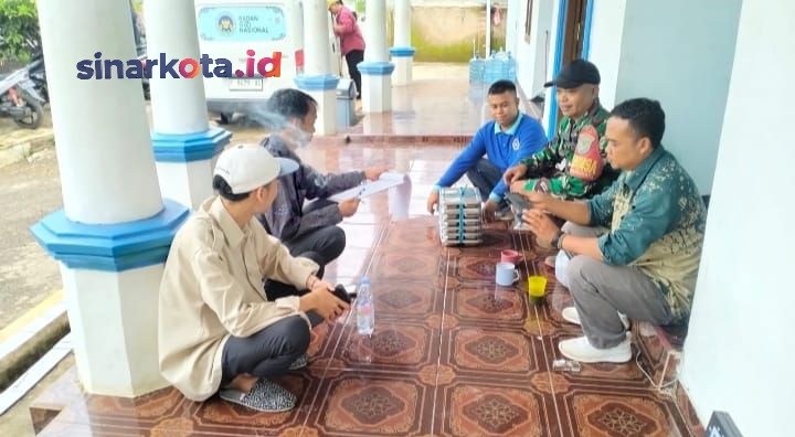 Babinsa Kodim0622 Monitoring dapur SPPG Kampung Cigembong