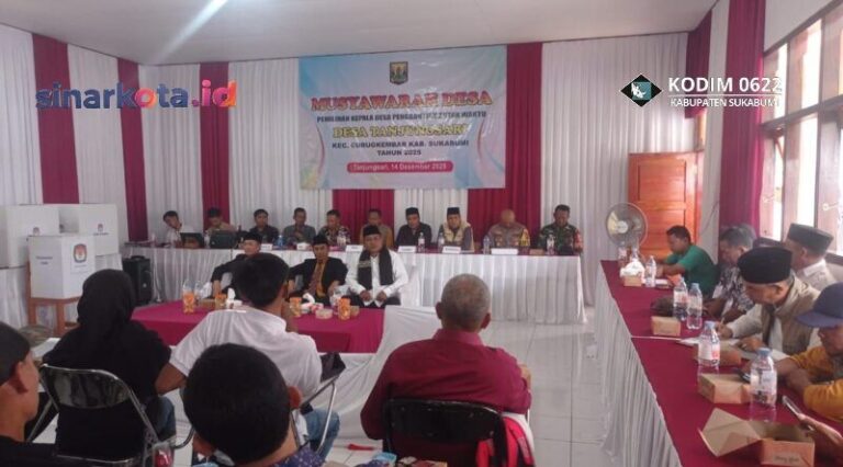 Dukungan TNI agar terselenggaranya proses demokrasi di tingkat desa aman dan tertib